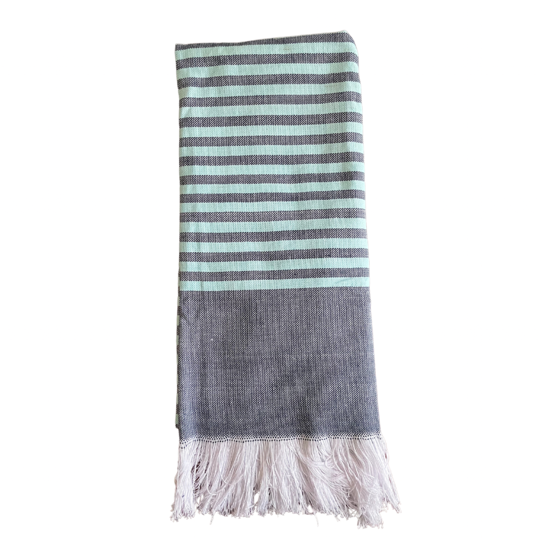 Bright Cotton Beach Throw Blankets
