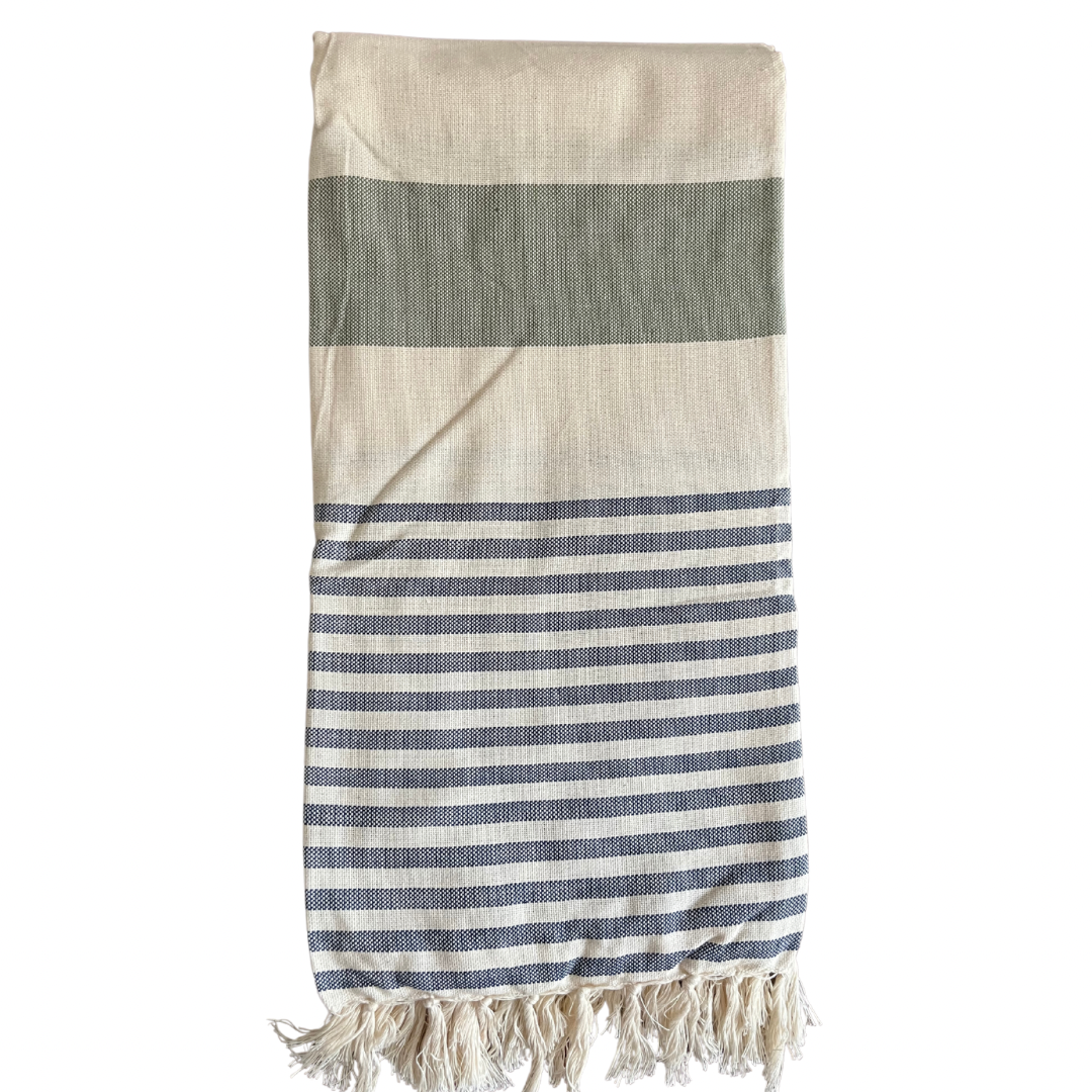 Striped Cotton Throws