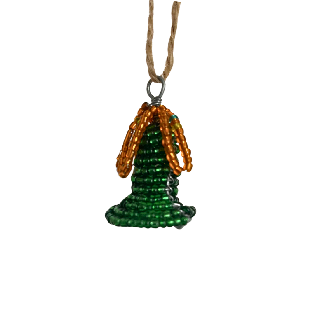 Beaded Bell Tree Ornament