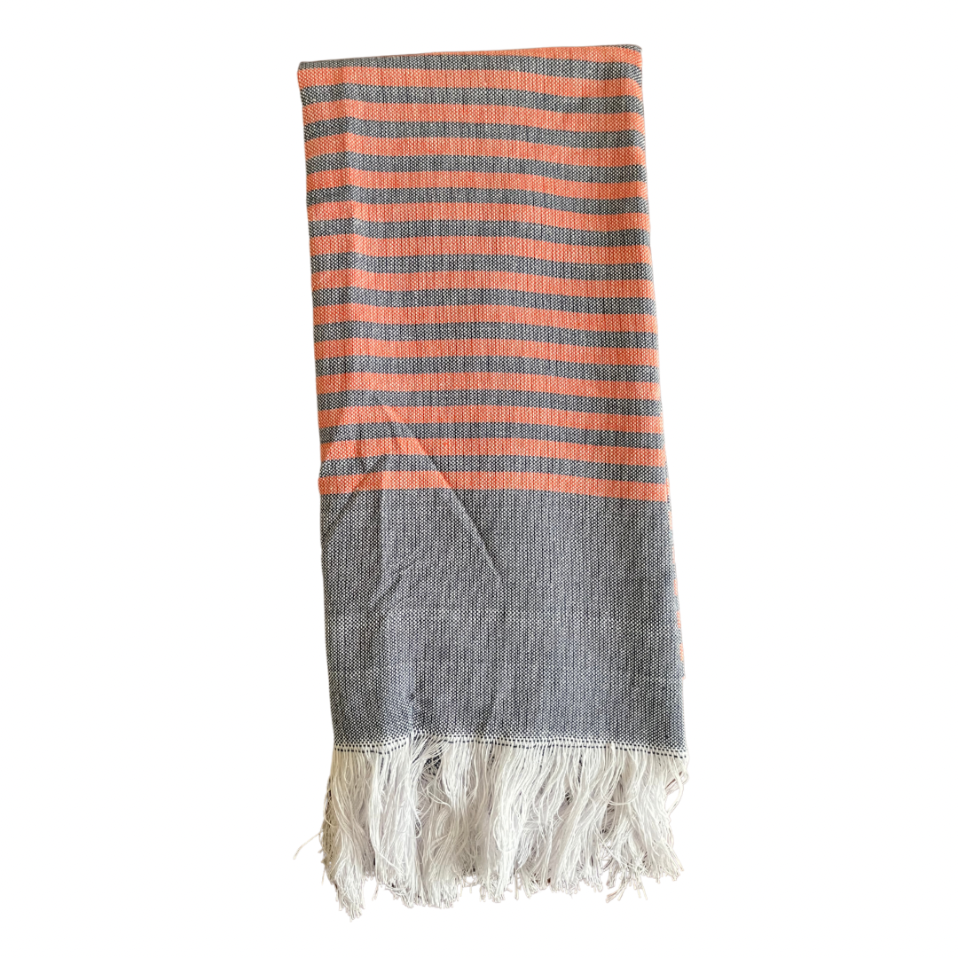 Bright Cotton Beach Throw Blankets