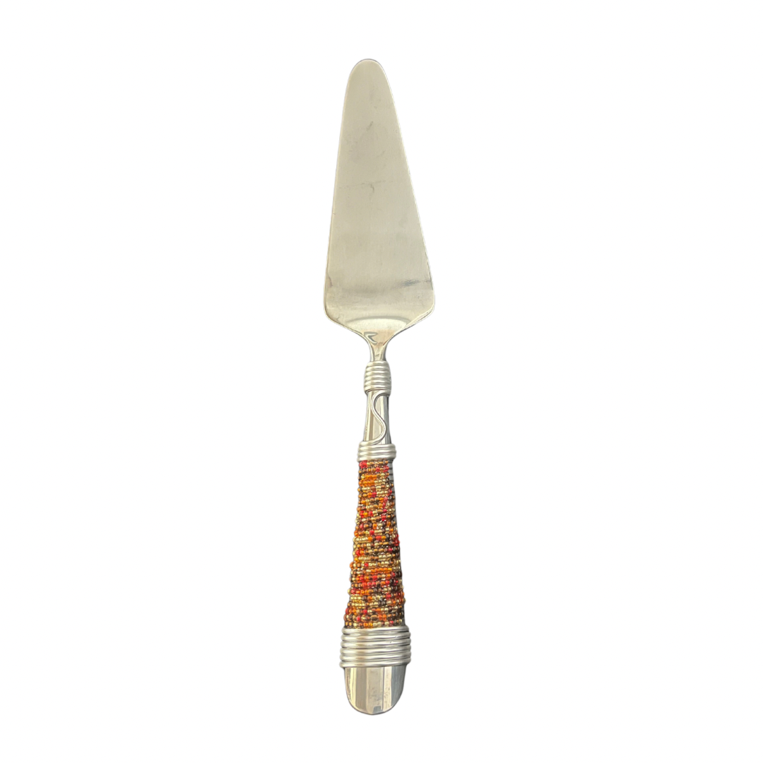 Beaded Cake Server