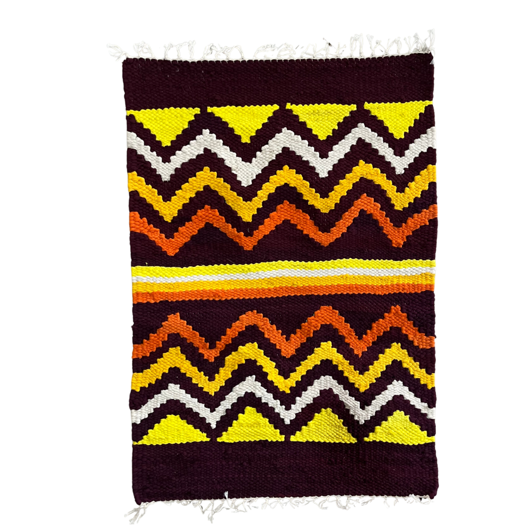 Multi Coloured Cotton Rug (2x3 feet)