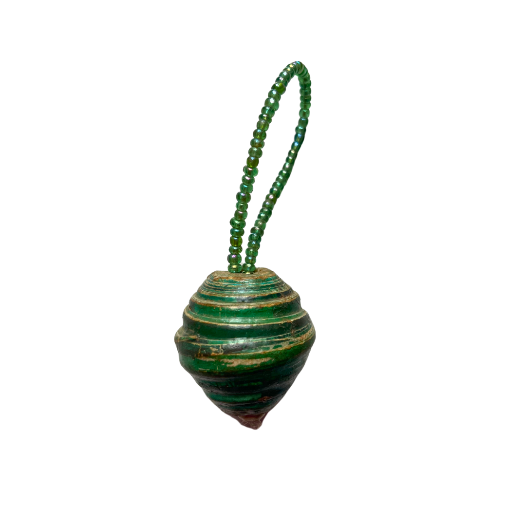 Recycled Paper Baubles (Green)