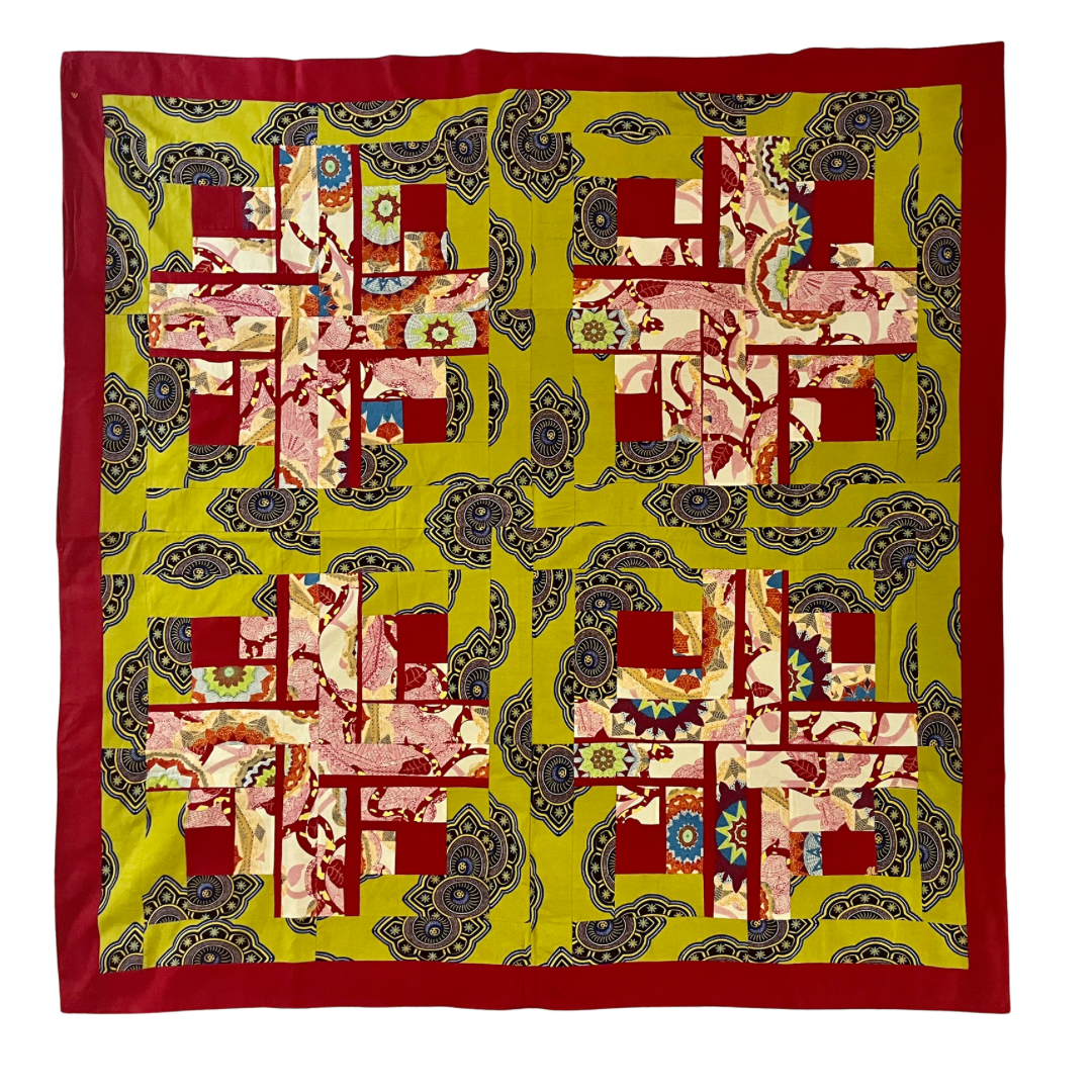 Kitenge Patchwork Quilt