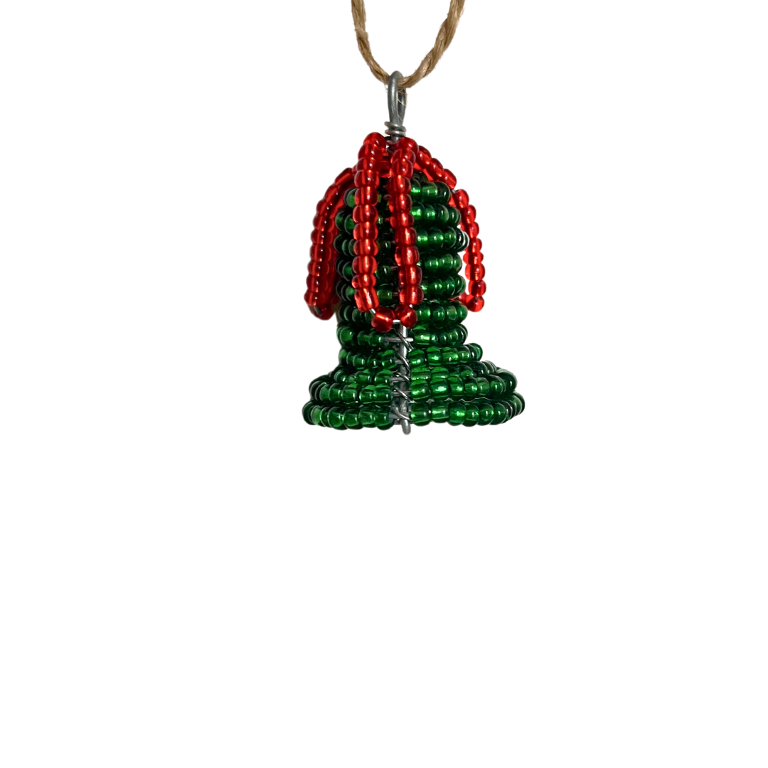 Beaded Bell Tree Ornament