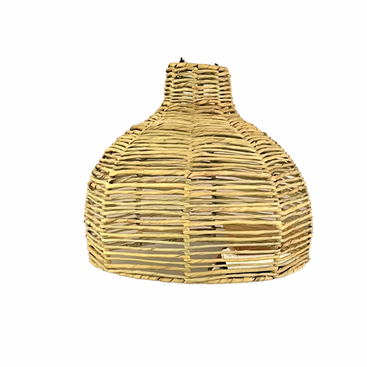 Handwoven Papyrus Pendant Lampshade