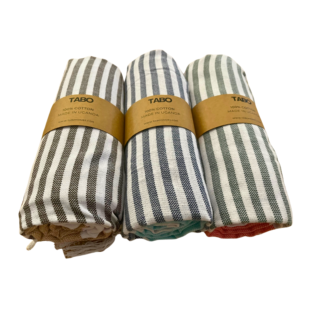 Striped Cotton Throws