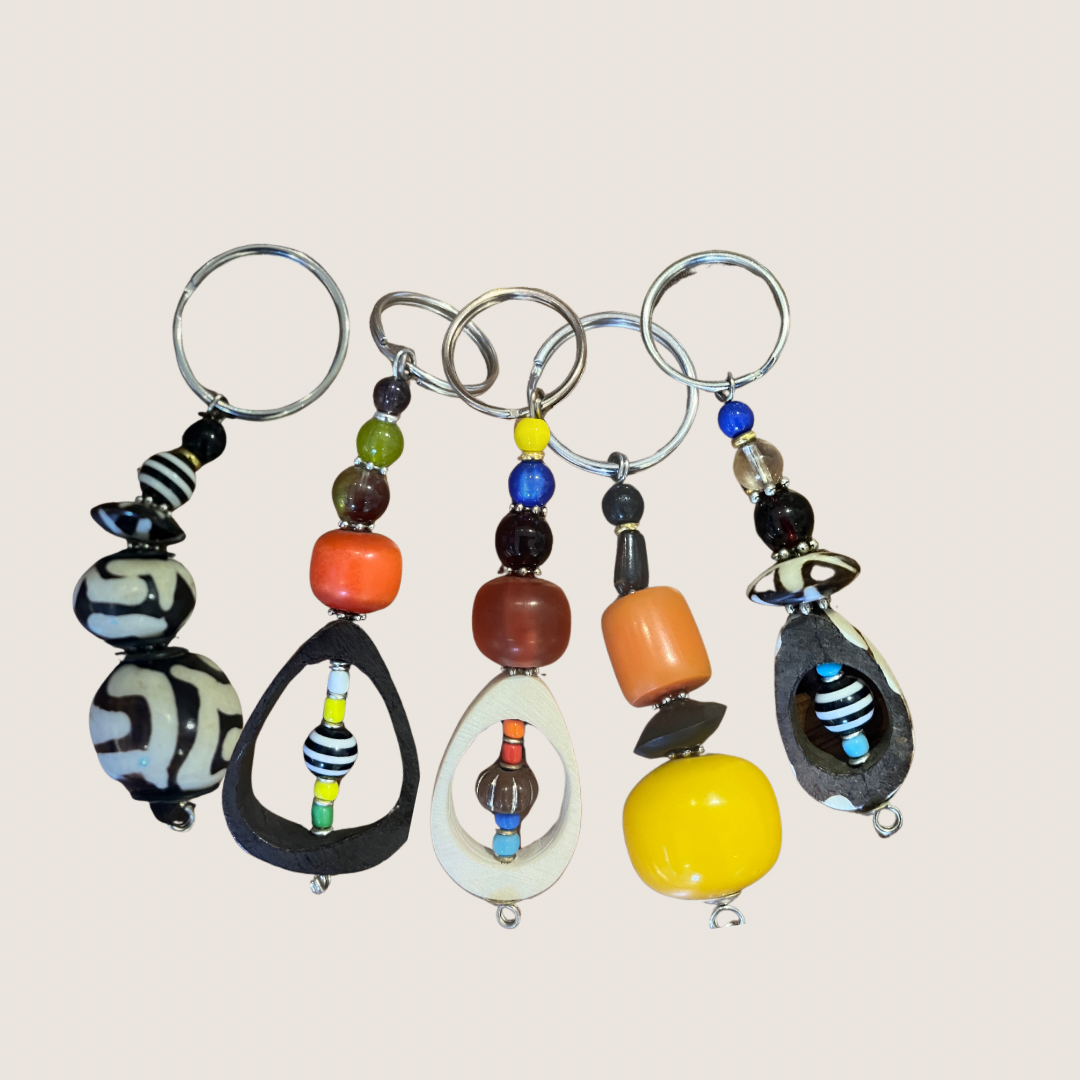 Beaded Key Rings