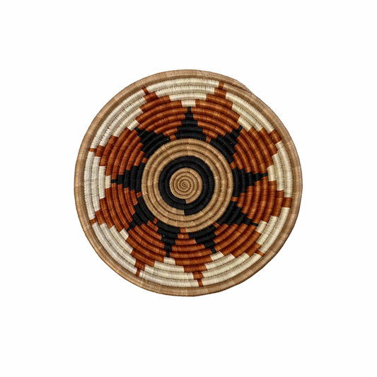 Sun Pattern Ornamental Basket